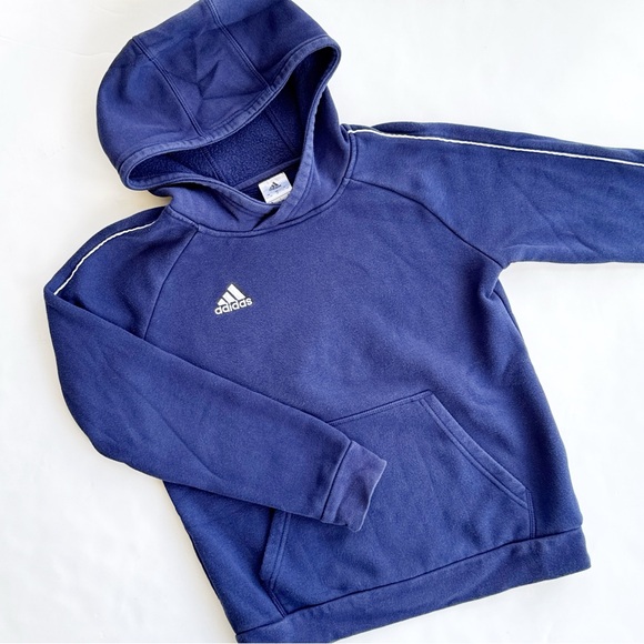 Adidas Navy Pullover Hoodie - Picture 1 of 1